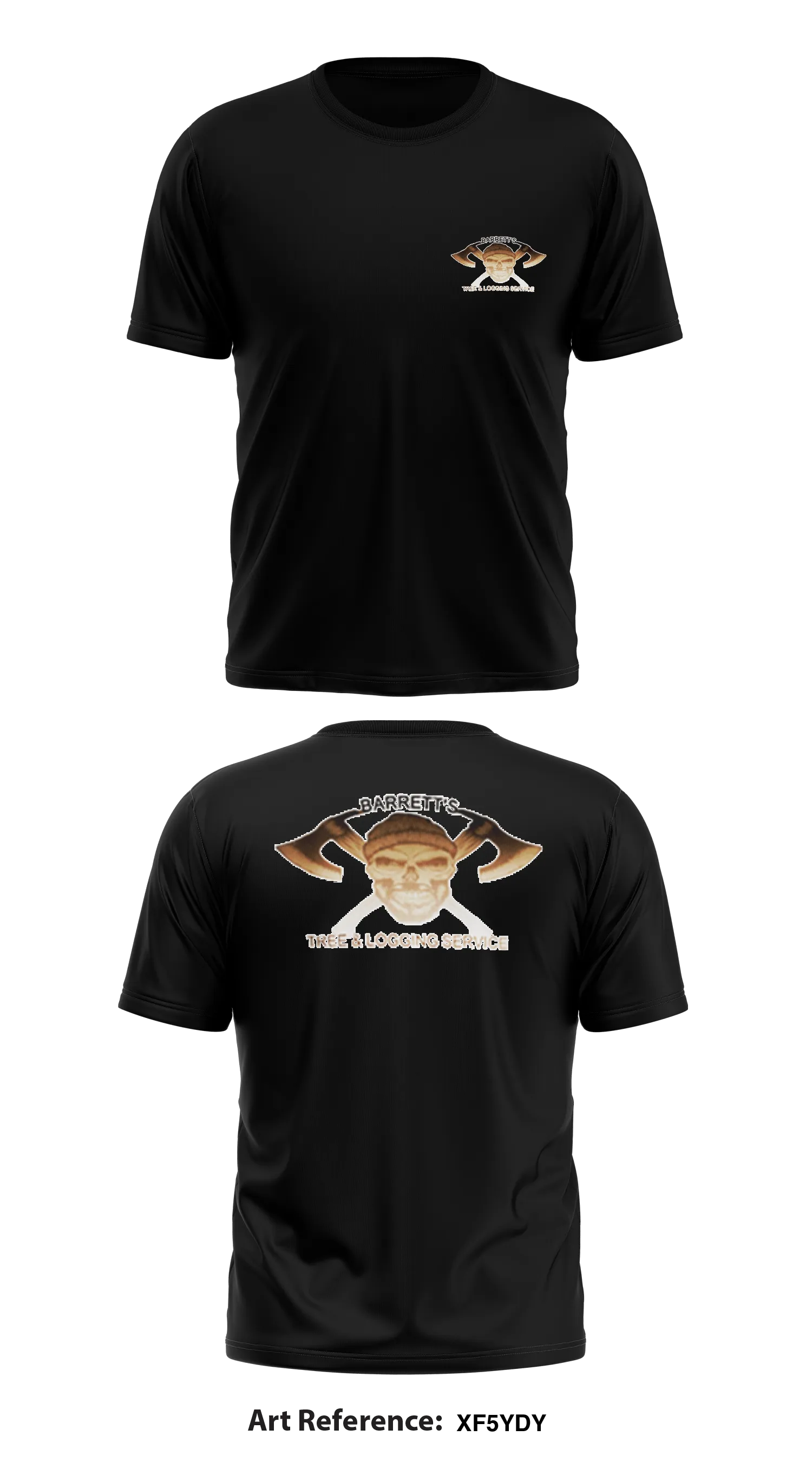 Barrett's Tree & Logging Services Core Men's SS Performance Tee - Xf5Ydy