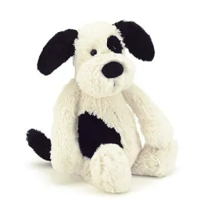 Bashful Black & Cream Puppy Small Cream
