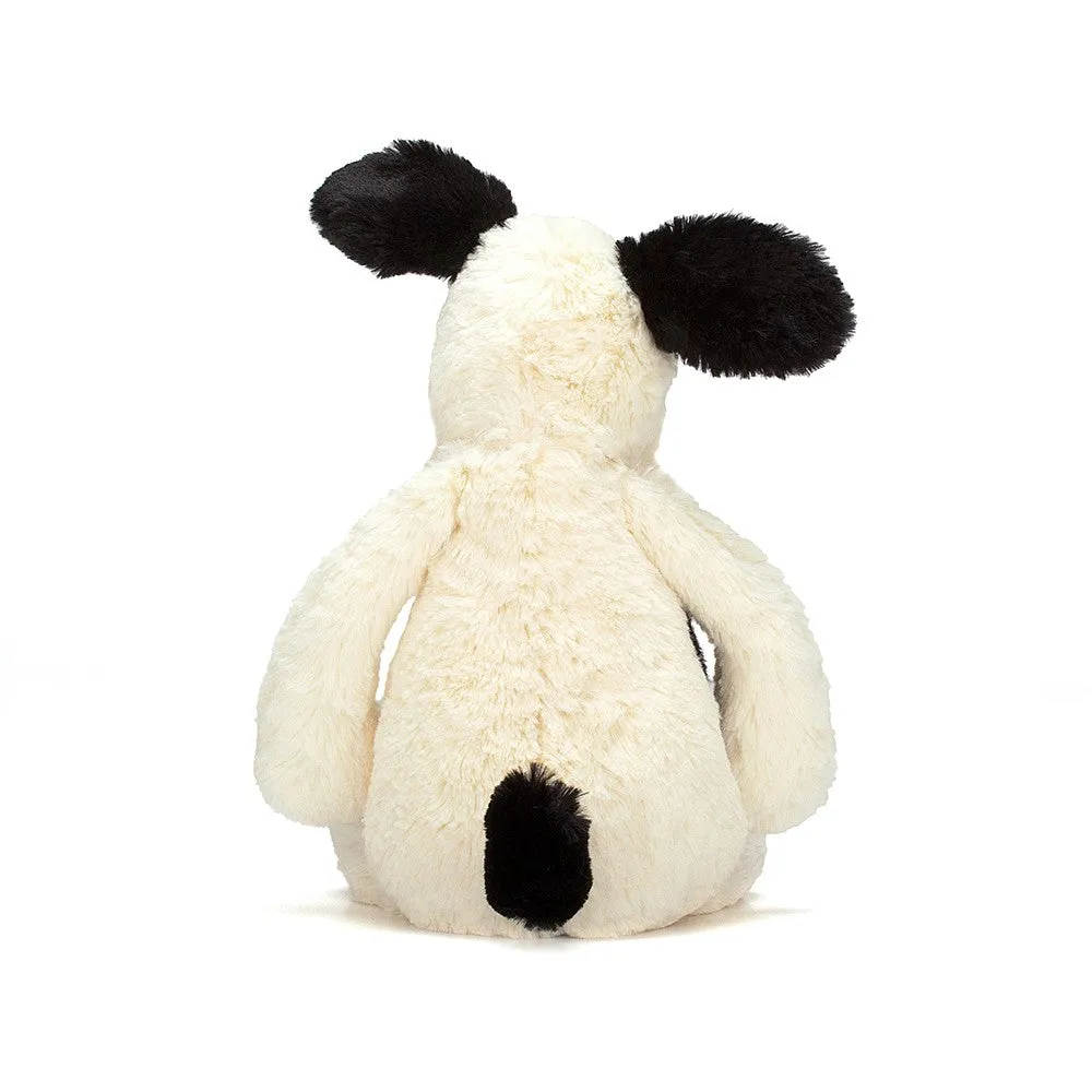 Bashful Black & Cream Puppy Small Cream