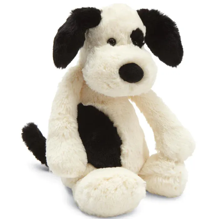 Bashful Black & Cream Puppy Small Cream