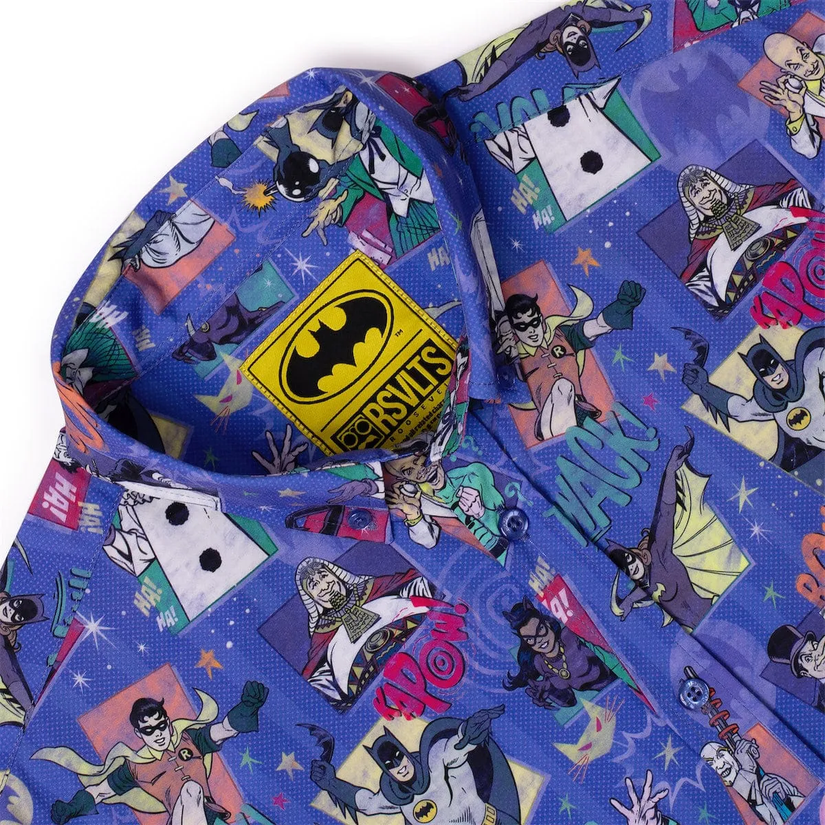 Batman™ 85th Anniversary "Kapow! Bonk! Thwack!" – KUNUFLEX Short Sleeve Shirt