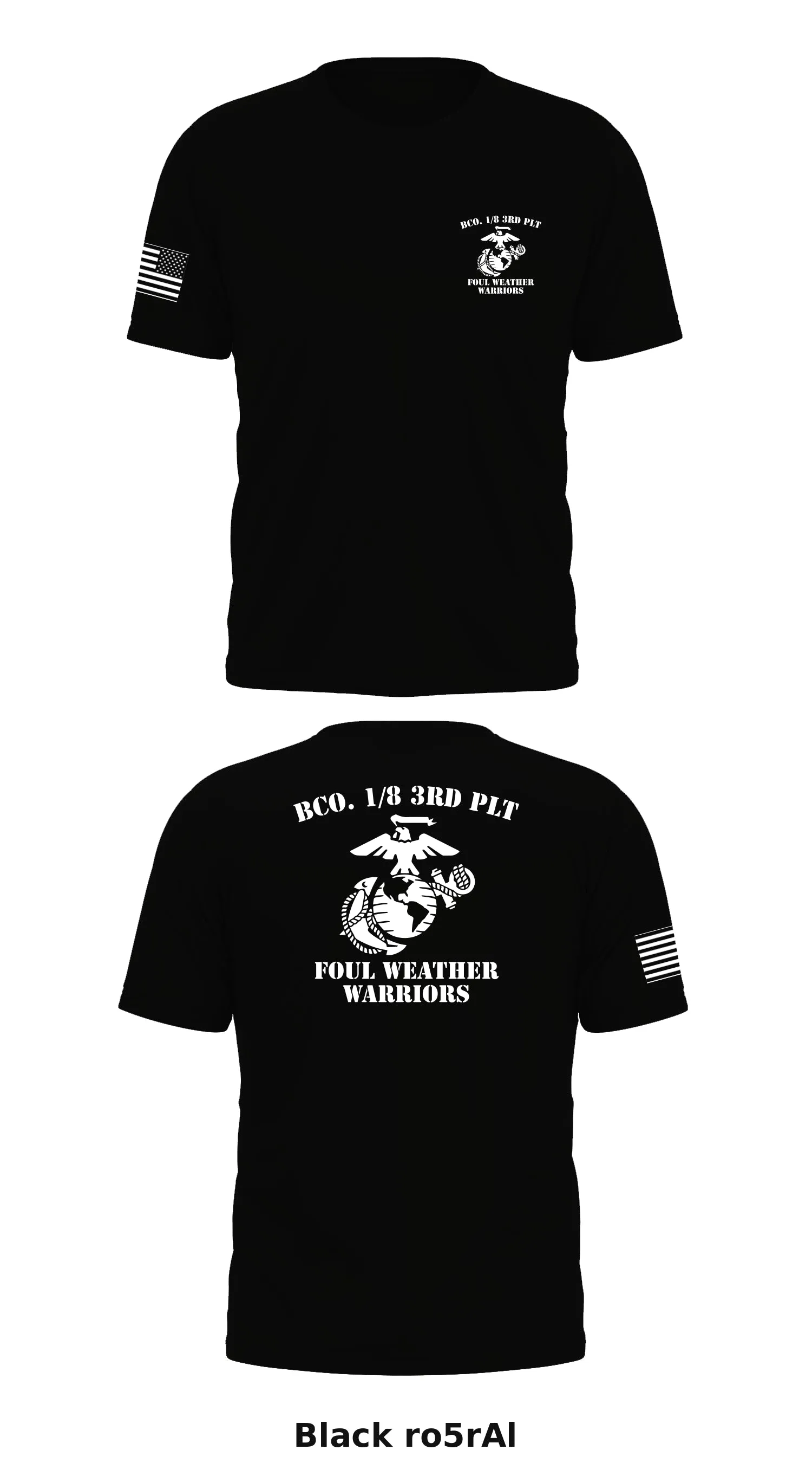 Bco. 1/8 3rd Plt Store 1 Core Men's SS Performance Tee - ro5rAl