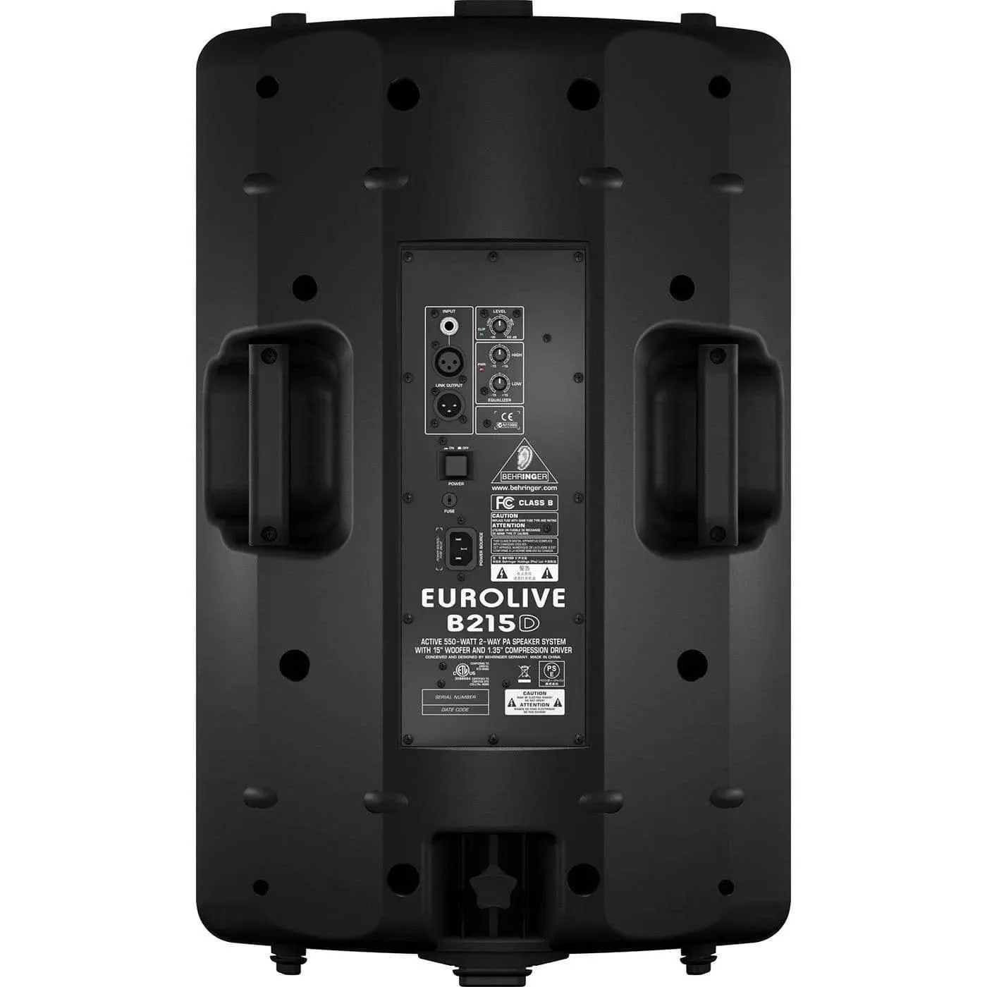 Behringer Eurolive B215D Active PA Speakers