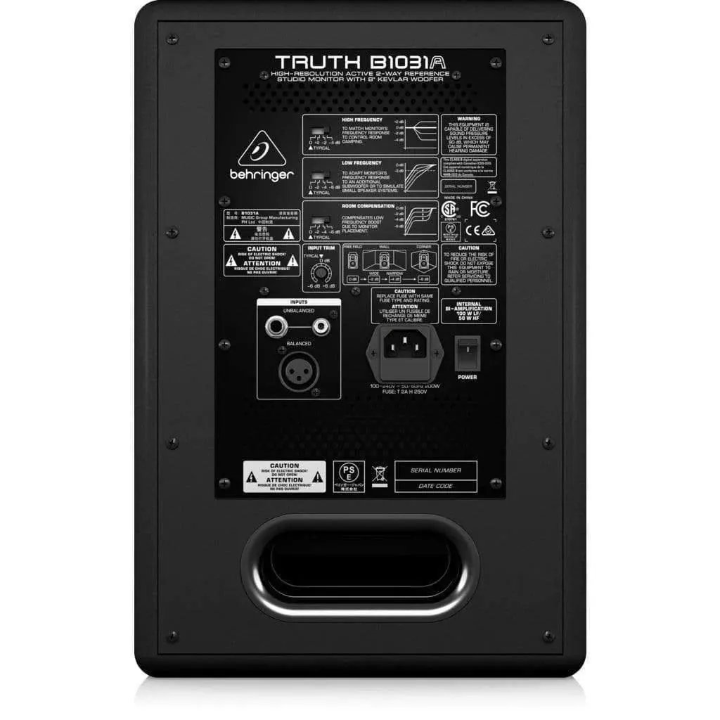 Behringer Truth B1030A Active Studio Monitors