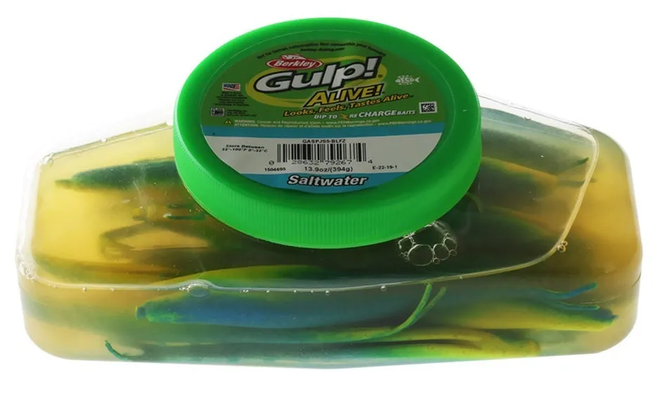 Berkley Gulp Alive Jerk Shad 5 inch Soft Plastic Lure Bulk Tub