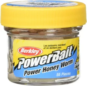 Berkley Powerbait Honey Worm Natural 1 Inch
