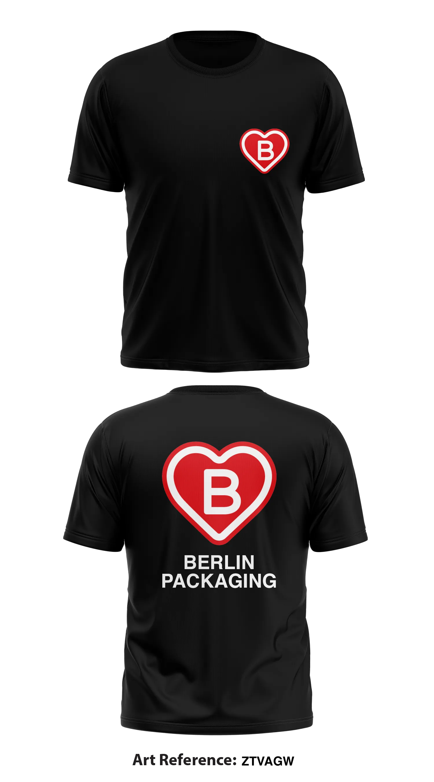Berlin Packaging Store 1 Core Men's SS Performance Tee - ZtvaGW