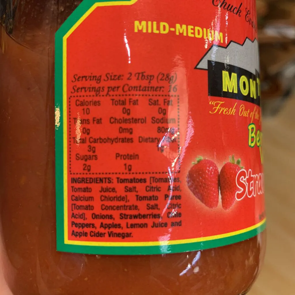 Berry Very Strawberry Salsa Mild
