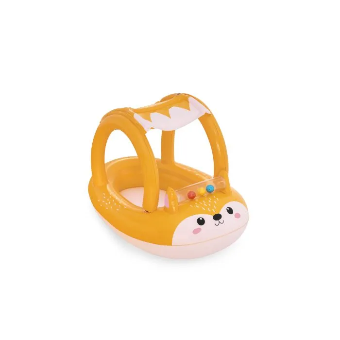 Bestway 37" X 26"/94CM X 66CM Friendly Fox Shaded Baby Boat (Contents:1 boat)