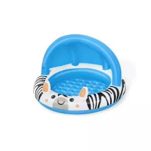 Bestway 38" X H26"/ 97CM X H66CM Safari Sun Shaded Baby Pool (Contents:1 pool, repair patch)