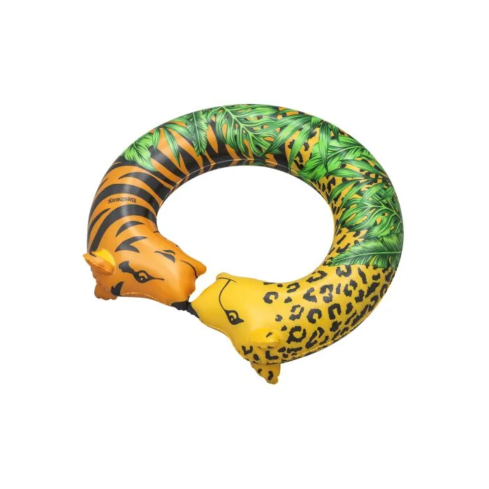Bestway 43" X 35"/1.09M X 89CM Jungle Dream Split Swim Tube (Contents: 1 swim tube, repair patch)