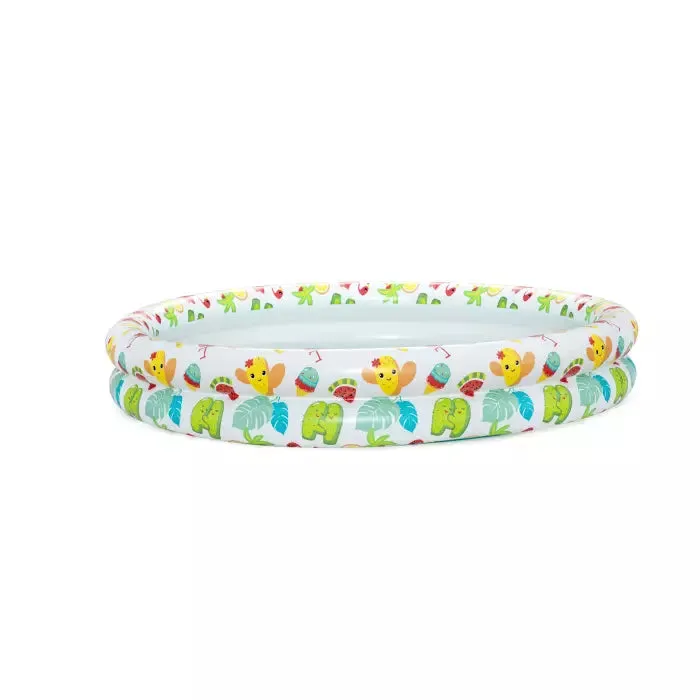 Bestway Φ48" X H8"/Φ1.22M X H20CM Play Pool Set (Contents: 1 pool, 1 swim ring, 1 beach ball, repair patch)