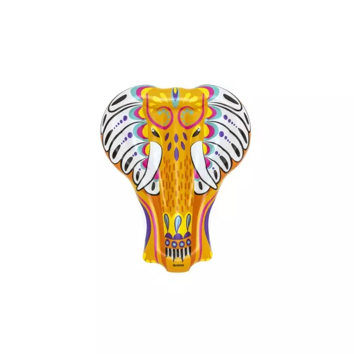 Bestway 6' X 60"/1.83M X 1.53M Flirty Fiesta Elephant Island (Contents: 1 island, repair patch)