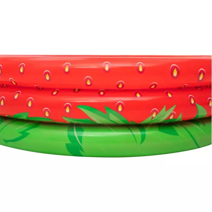 Bestway Φ66" X H15"/Φ1.68M X H38CM Sweet Strawberry Play Pool (1 pool,repair patch)