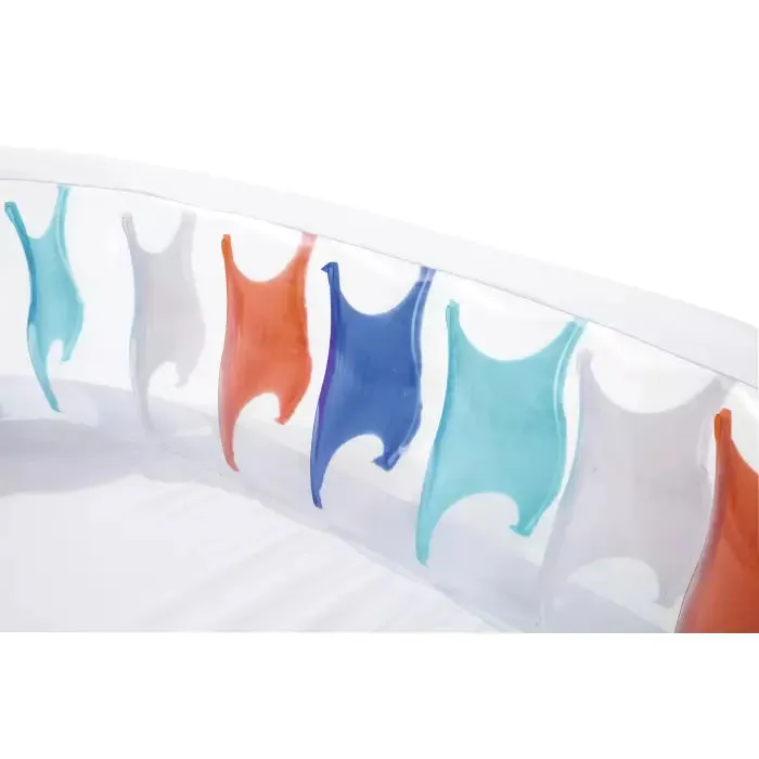 Bestway 7'6" X 60" X 20"/2.29M X 1.52M X 51CM Elliptic Pool (Contents:1 pool,repair patch)