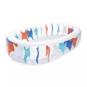 Bestway 7'6" X 60" X 20"/2.29M X 1.52M X 51CM Elliptic Pool (Contents:1 pool,repair patch)
