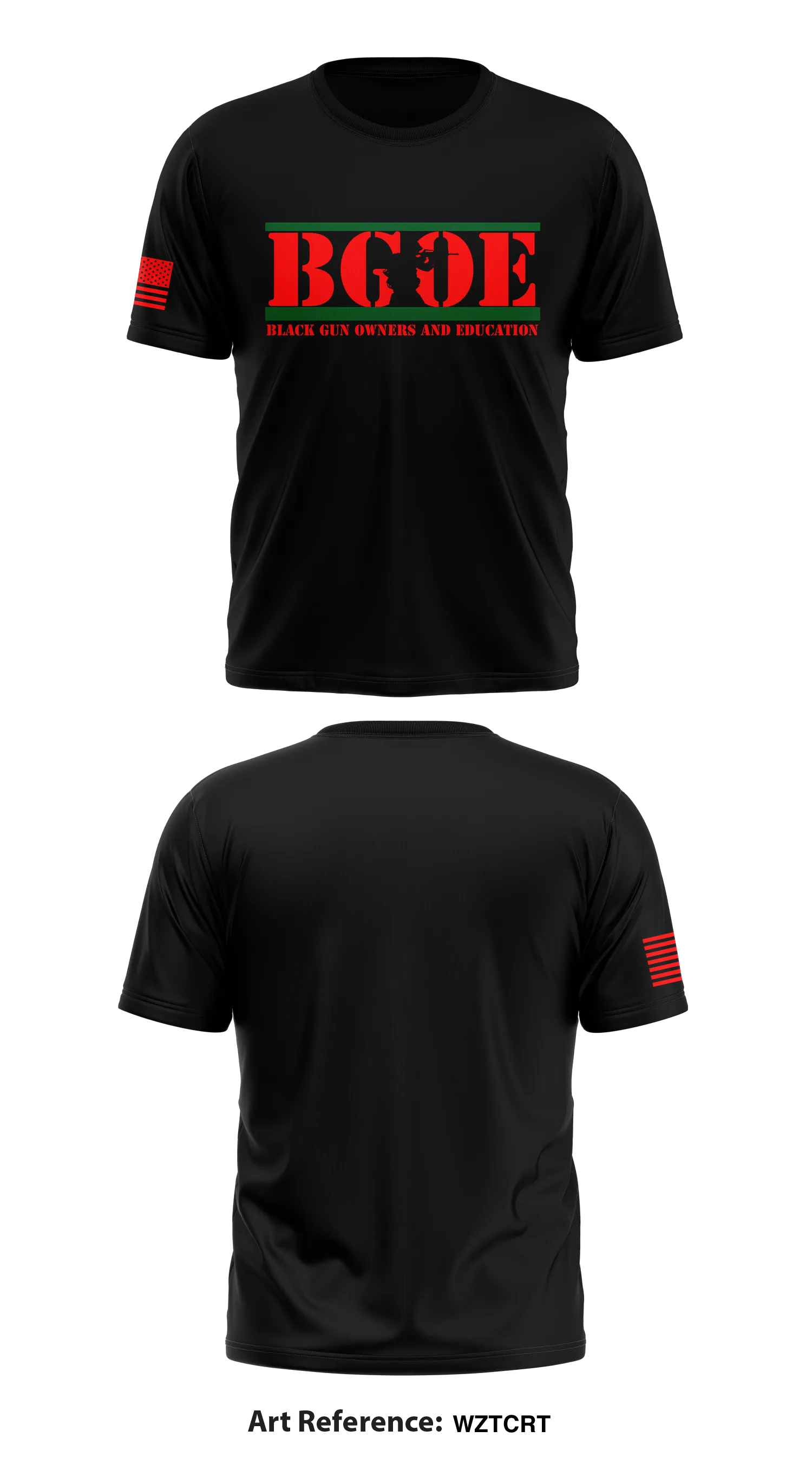 BGOE Store 1 Core Men's SS Performance Tee - WZTCrT