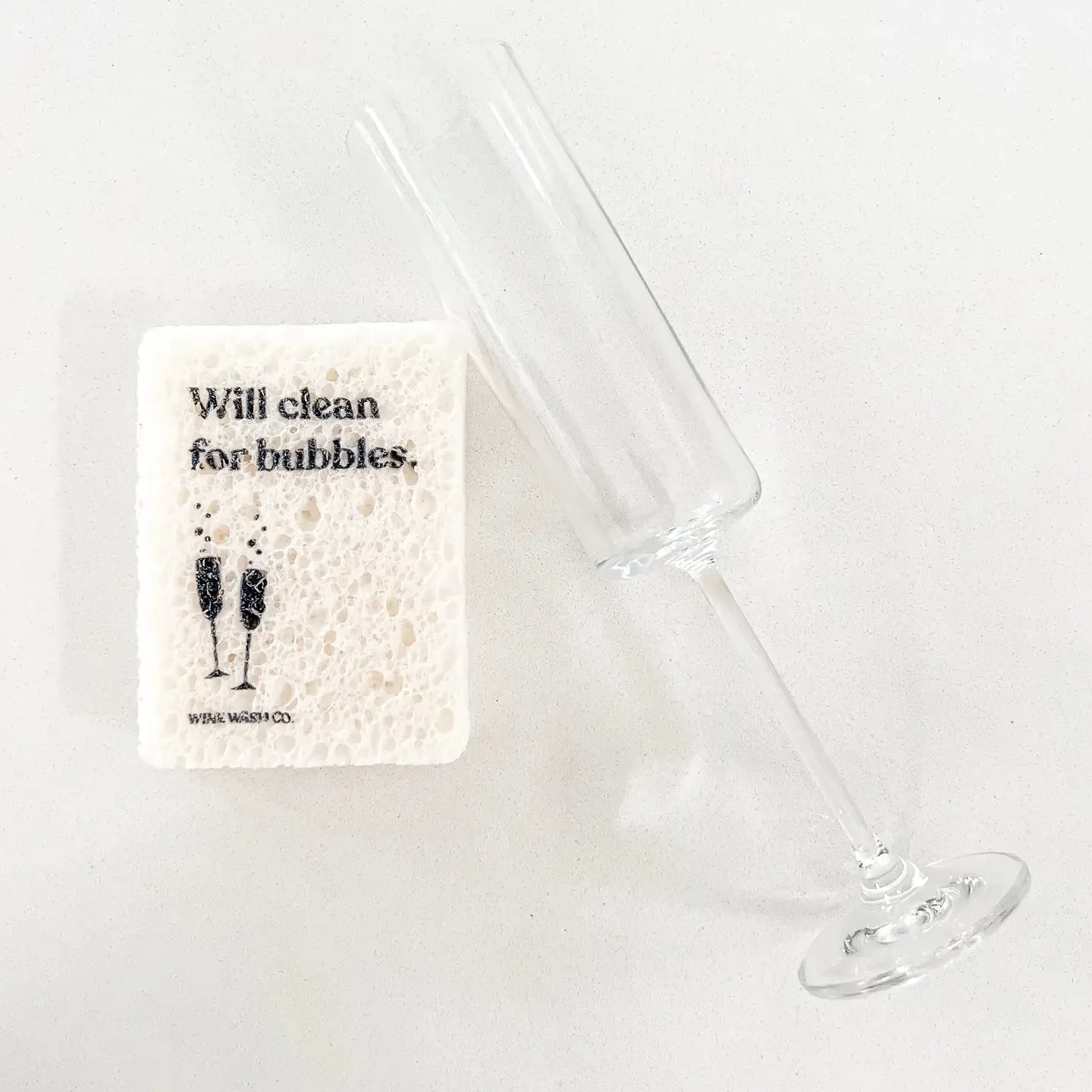 Biodegradable Pop-Up Sponge - Clean For Bubbles