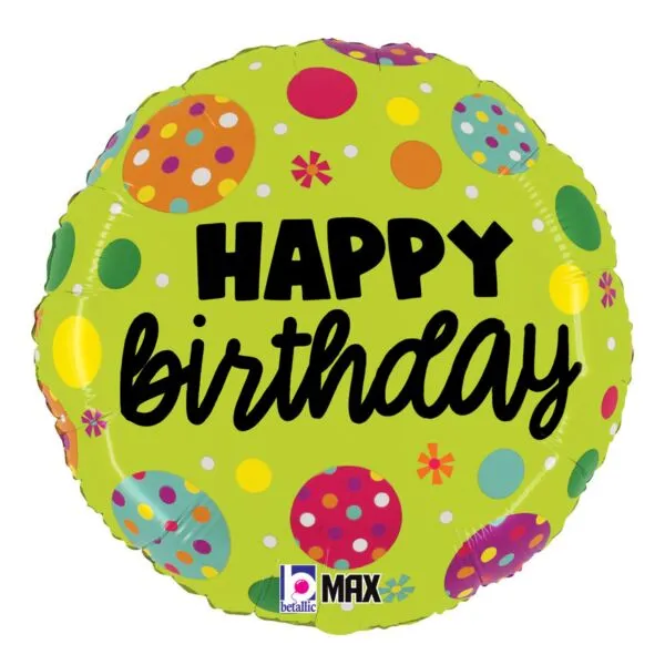 Birthday Polka Dots