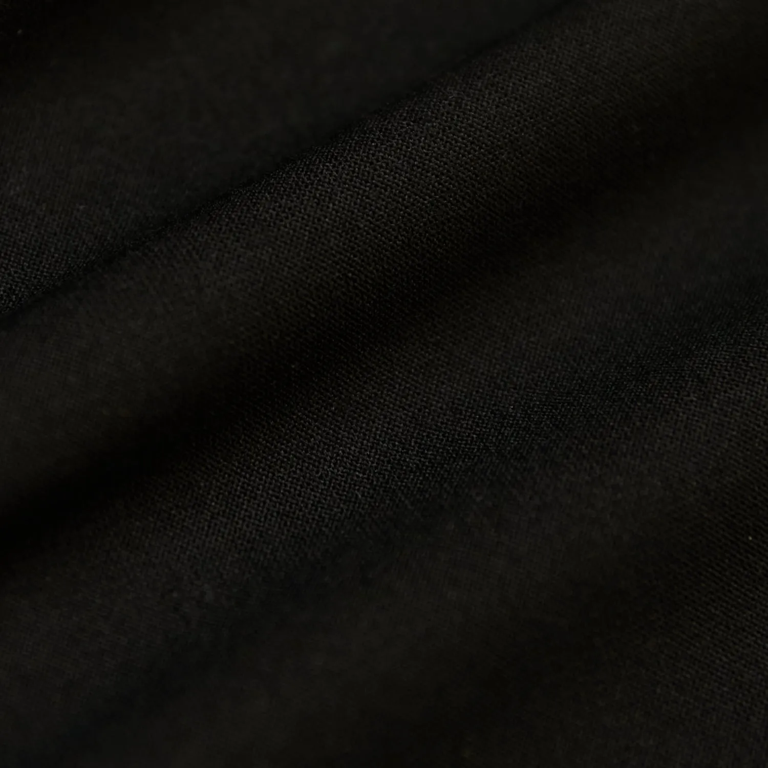 Black Active Crew Neck Tee