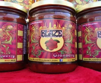 Blaze Gourmet (Fruit) Mild Cranberry Salsa