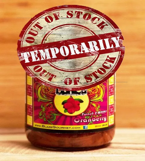 Blaze Gourmet (Fruit) Mild Cranberry Salsa