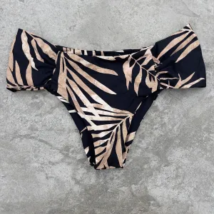Bleached Leaves Black Classy Cheeky Bottom