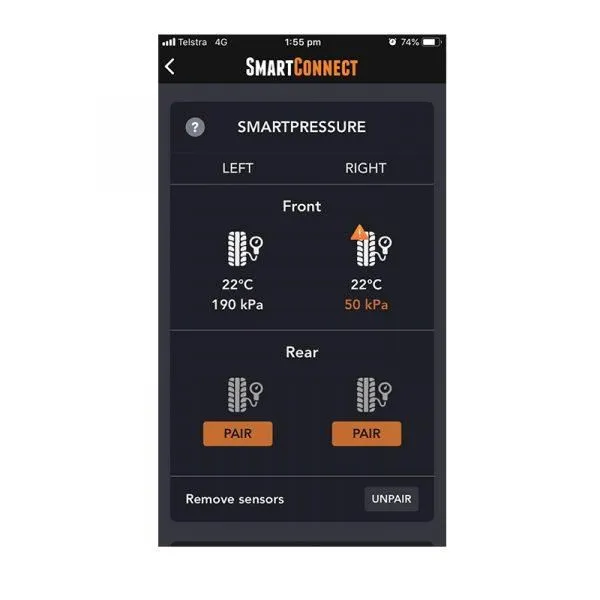 BMPRO Smartpressure Tyre Pressure Monitor - Wireless