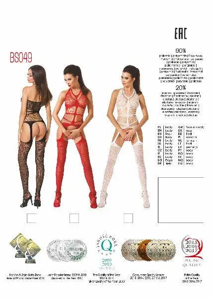 Bodystocking BS049 White