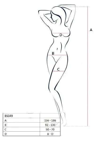 Bodystocking BS049 White