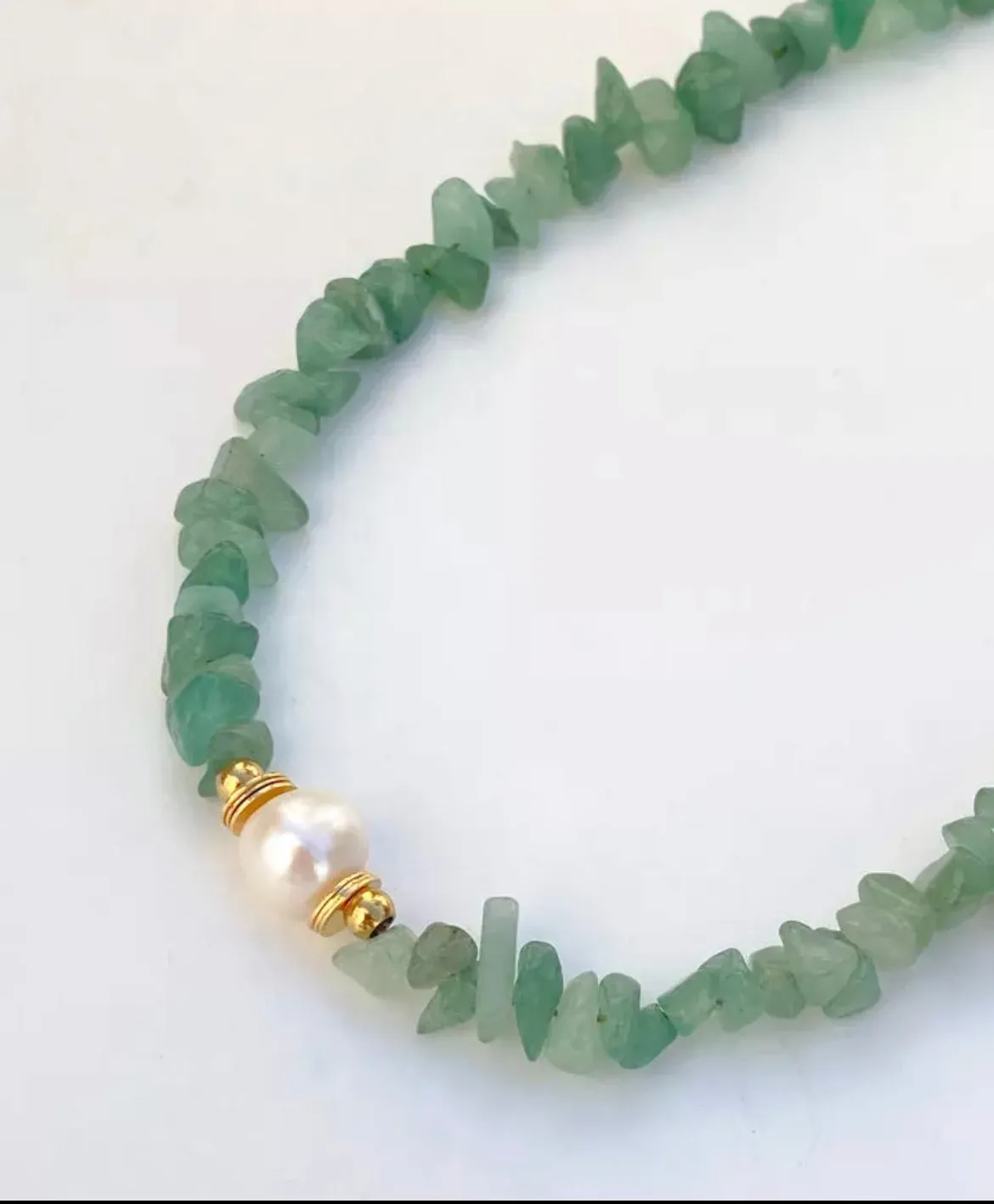 Boho & Mala Natural Tribal Stone Necklace TN10041