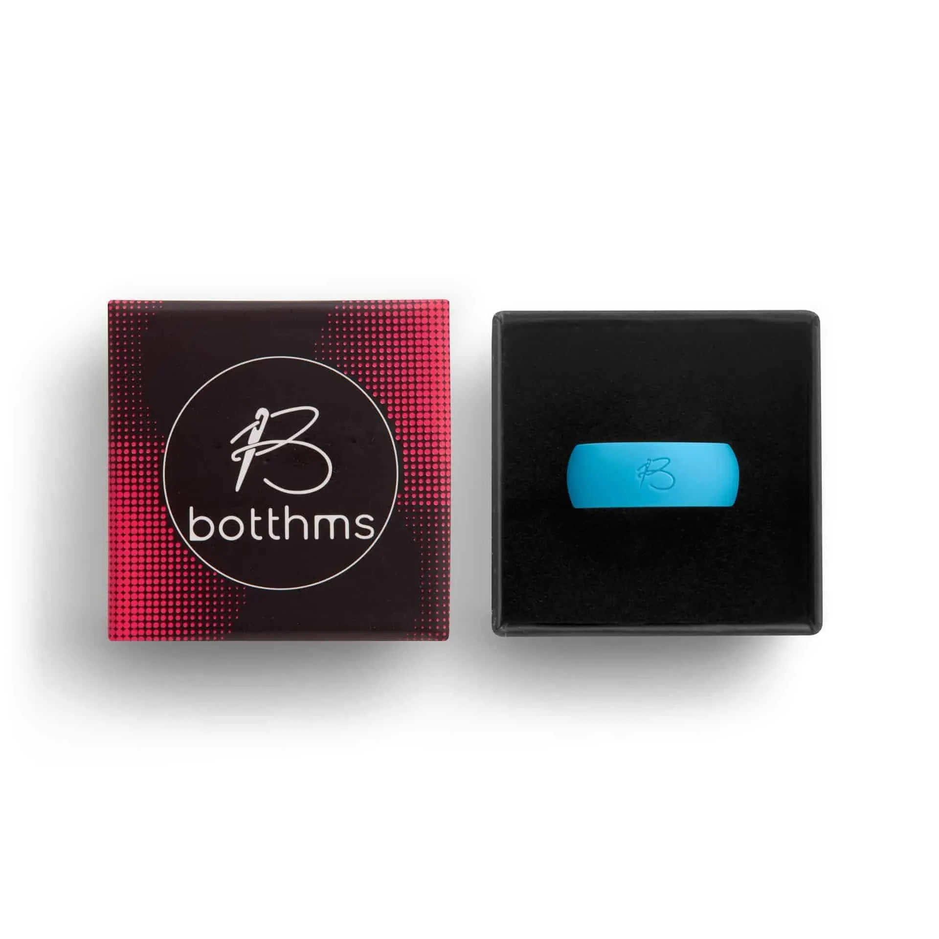 botthms Turquoise Active Silicone Ring
