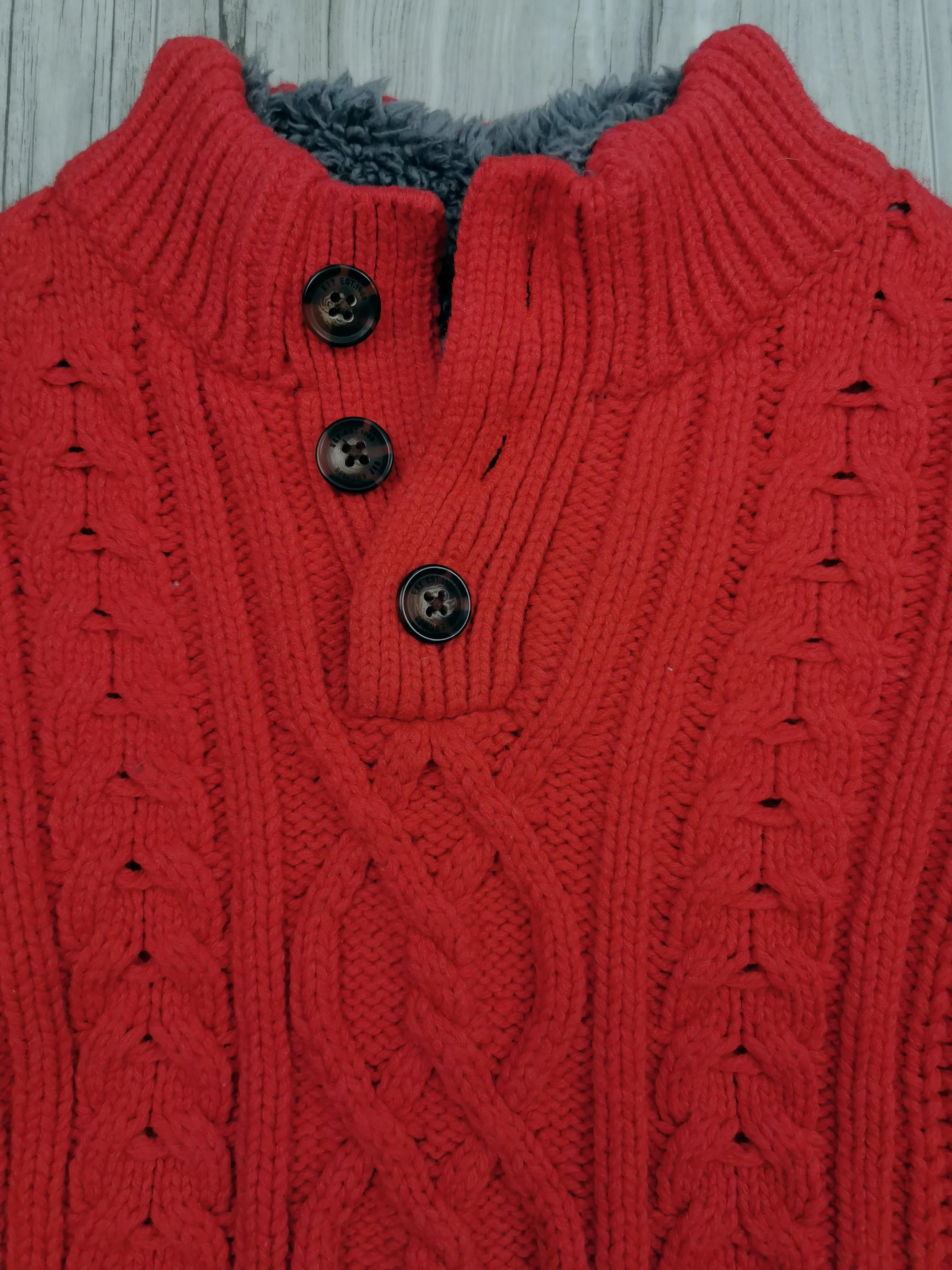 BOY SIZE 3 YEARS - Baby GAP, Thick Knit Sweater EUC B39