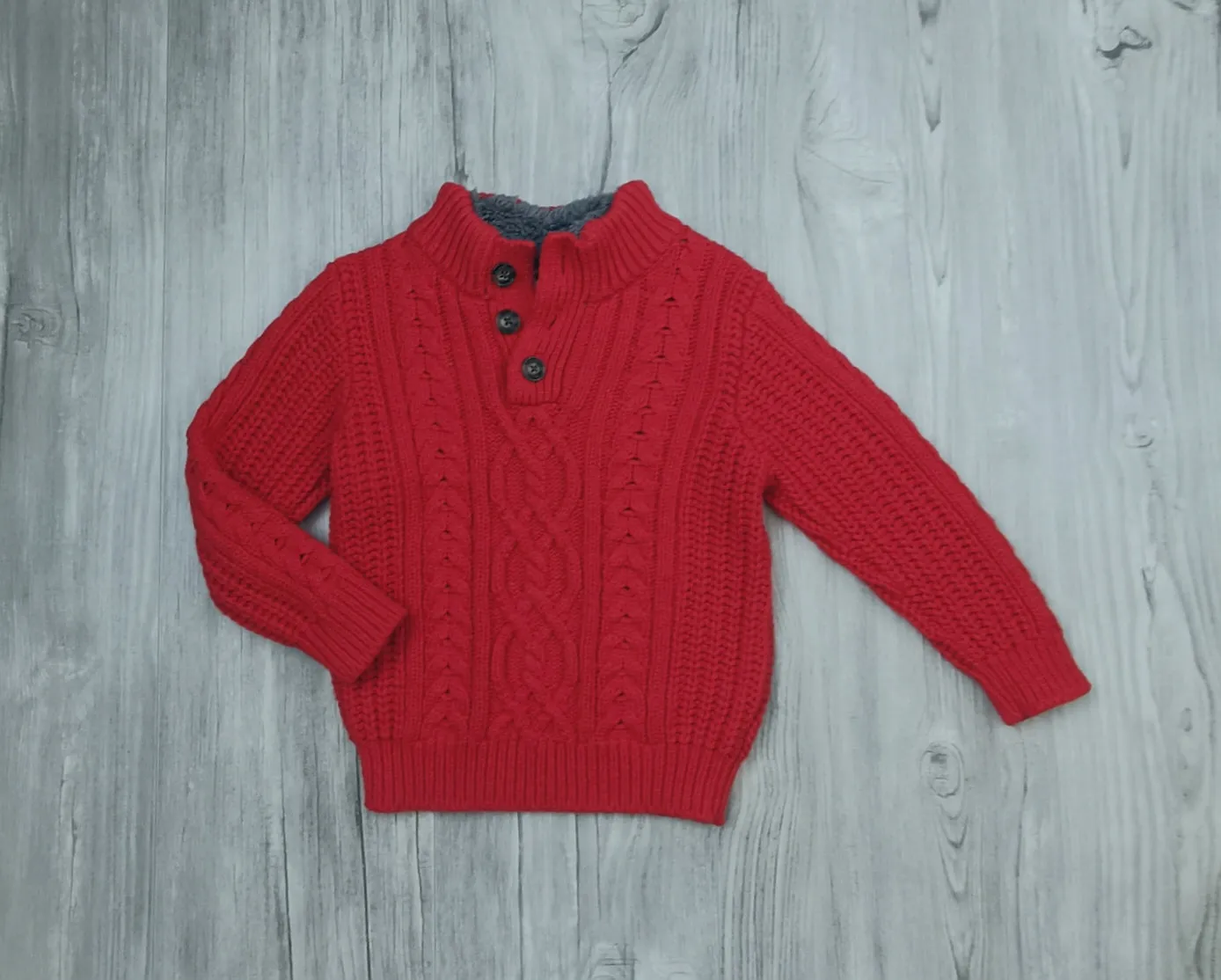 BOY SIZE 3 YEARS - Baby GAP, Thick Knit Sweater EUC B39