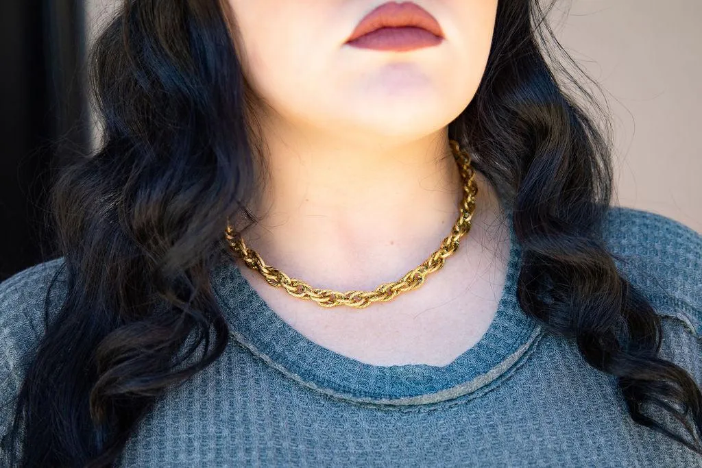 Braided Chain Necklace