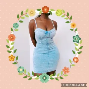 Brand New Classy Jean "Look Dress"