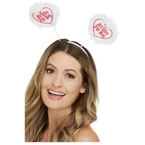 Bride To Be Boppers, White & Pink