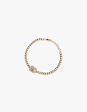 Bridget King Halo Illusion Bracelet in Yellow Gold