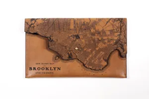 Brooklyn Map Clutch