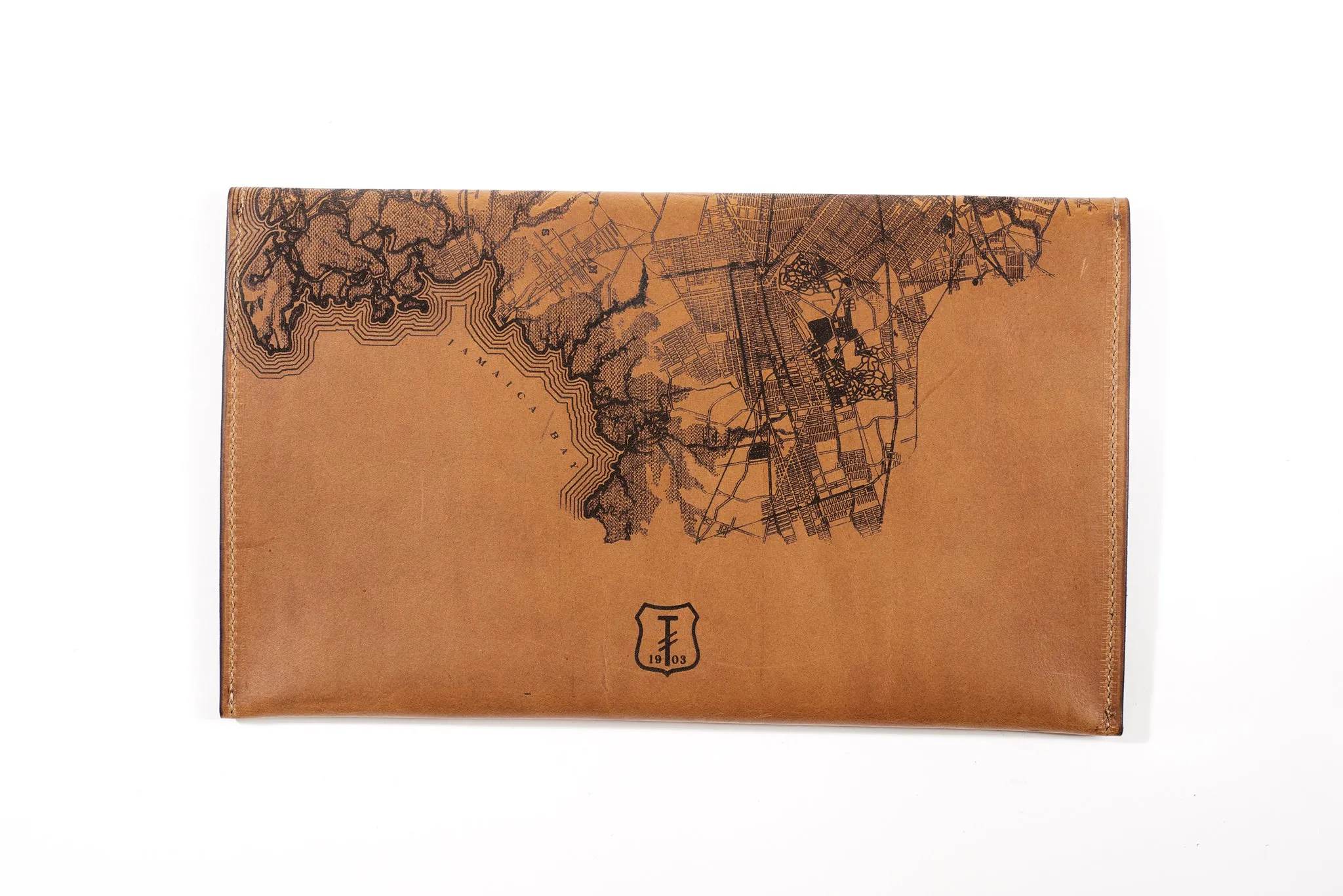 Brooklyn Map Clutch