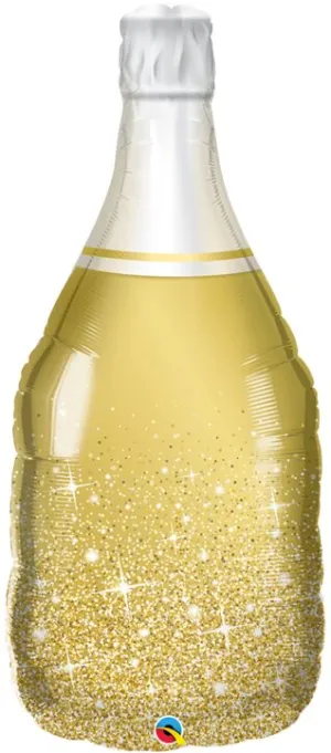 Bubbly Wine Bottle 39in