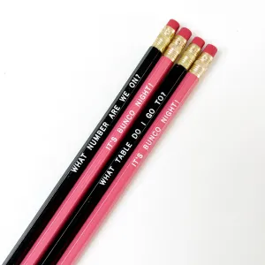 Bunco Night Pencils