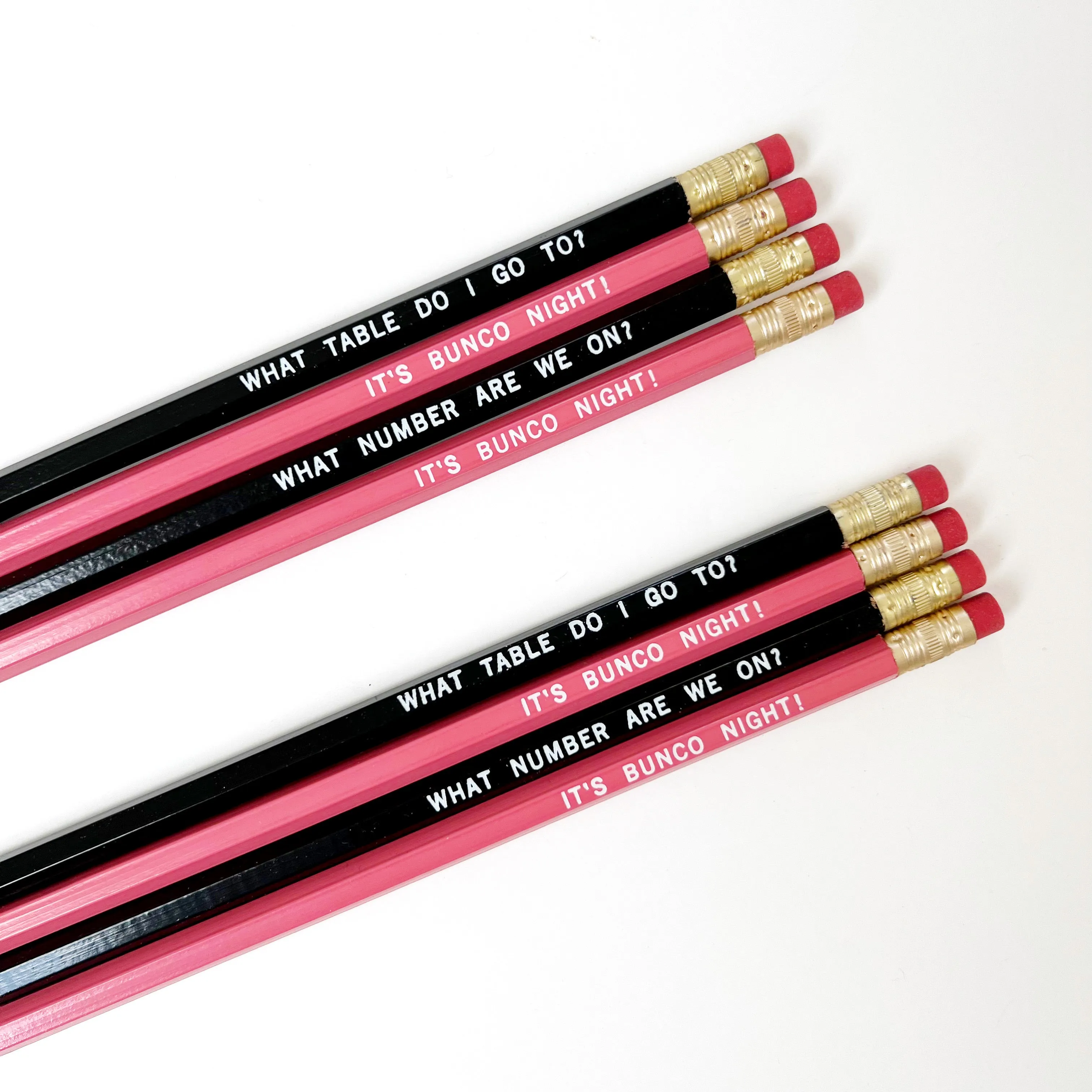 Bunco Night Pencils