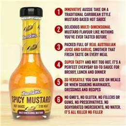 Bunsters | Flamin' Mustard Hot Sauce