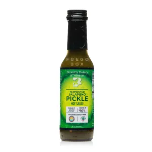 Butterfly Bakery Fermented Jalapeno Pickle Hot Sauce
