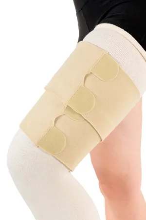 BX/1 JOBST FARROWWRAP LITE READY-TO-WEAR THIGHPIECE 20-30 MMHG, SMALL SHORT, TAN