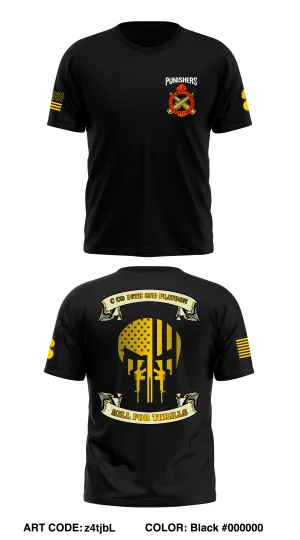 C Co, 16th Ordinance, 2nd PLT Store 1 Core Men's SS Performance Tee - z4tjbL