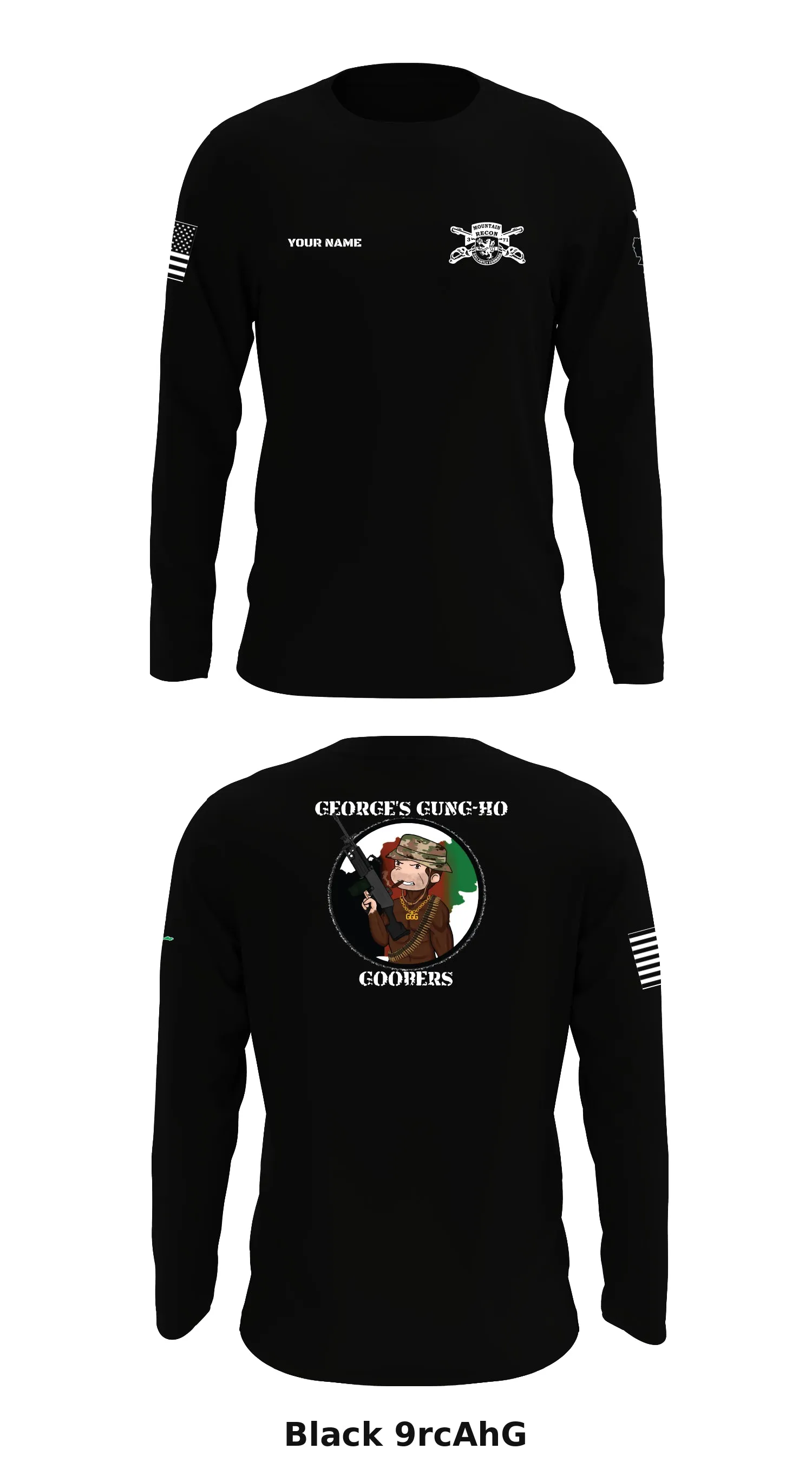 C-TRP, 3-71 CAV Store 1 Core Men's LS Performance Tee - 9rcAhG