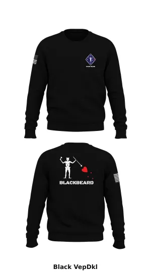 CAAT Blue, V21 Store 1 Core Men's Crewneck Performance Sweatshirt - VepDkl