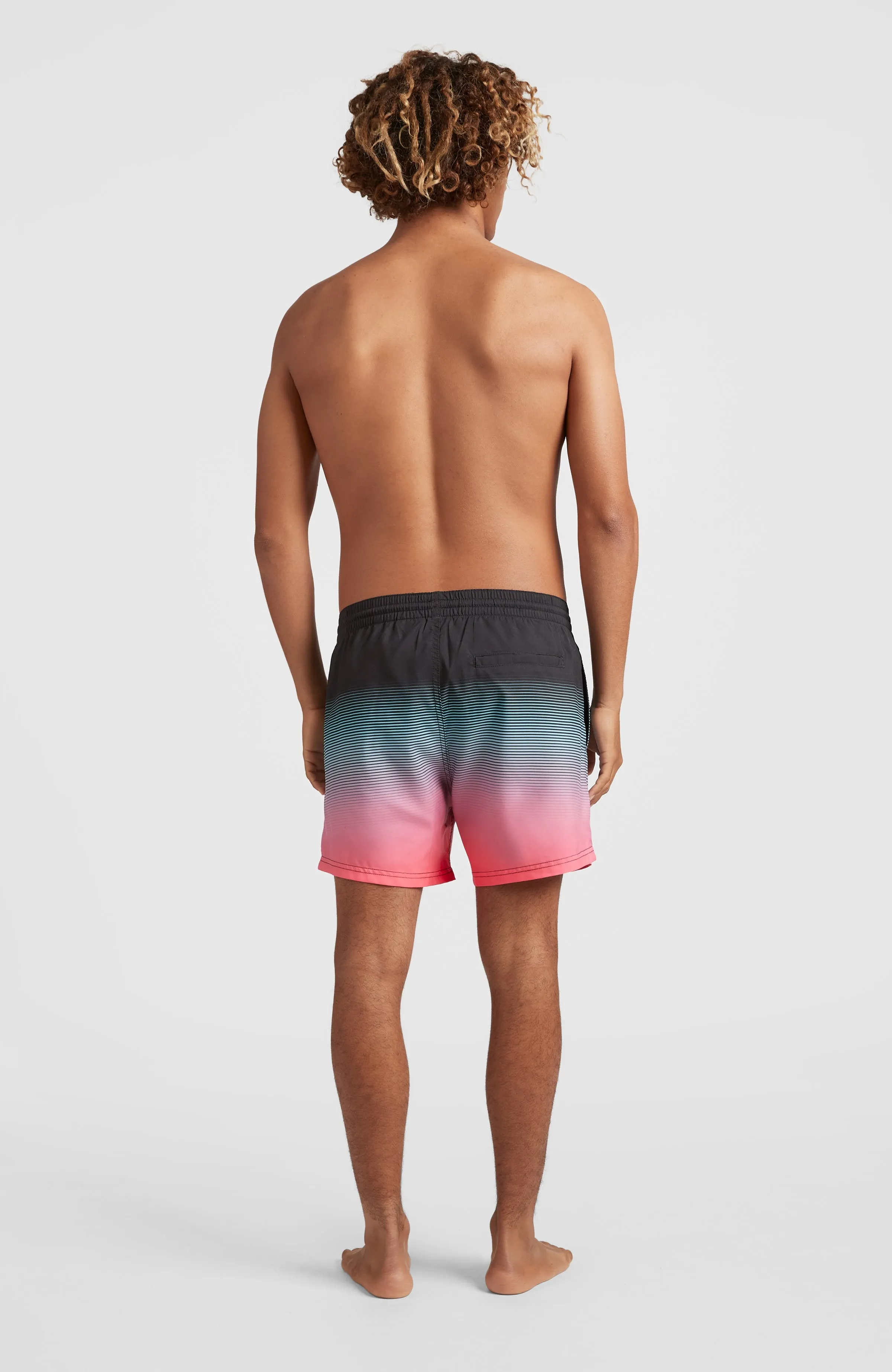 Cali Gradient 15'' Badehose | Black Simple Gradient